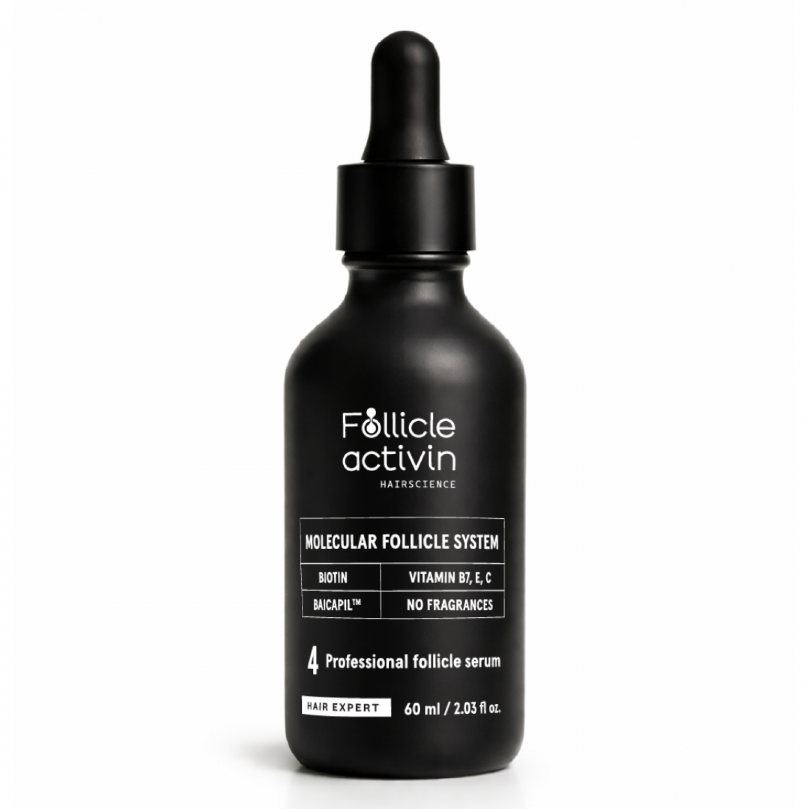 FOLLICLE ACTIVIN – unikāls folikulus aktivizējošs serums ar 5x augstāku aktīvo sastāvdaļu koncentrāciju FOLLICLE ACTIVIN – unikāls folikulus aktivizējošs serums ar 5x augstāku aktīvo sastāvdaļu koncentrāciju